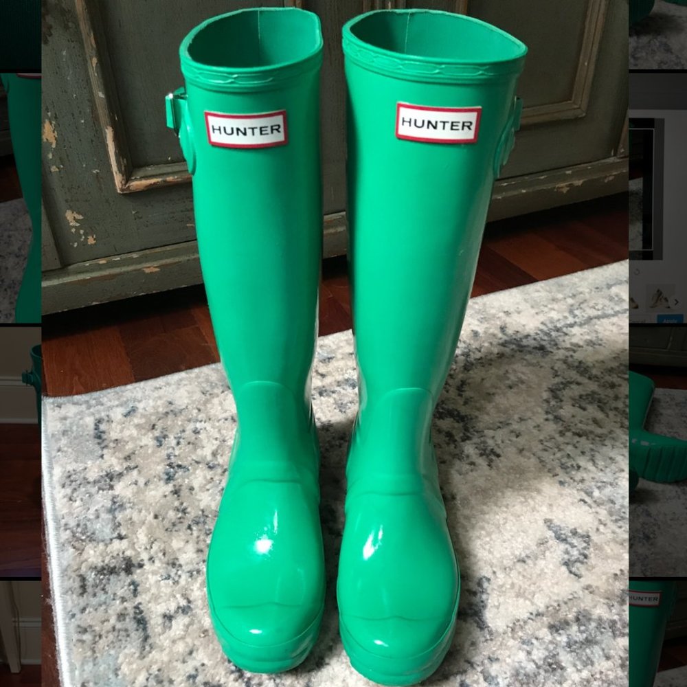 Women's Original Tall Gloss Hunter Rain Boots